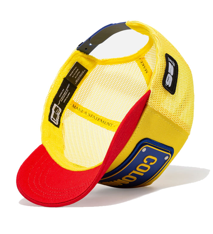 John Hatter & CO - RUBBER - COLOMBIA - YELLOW RED