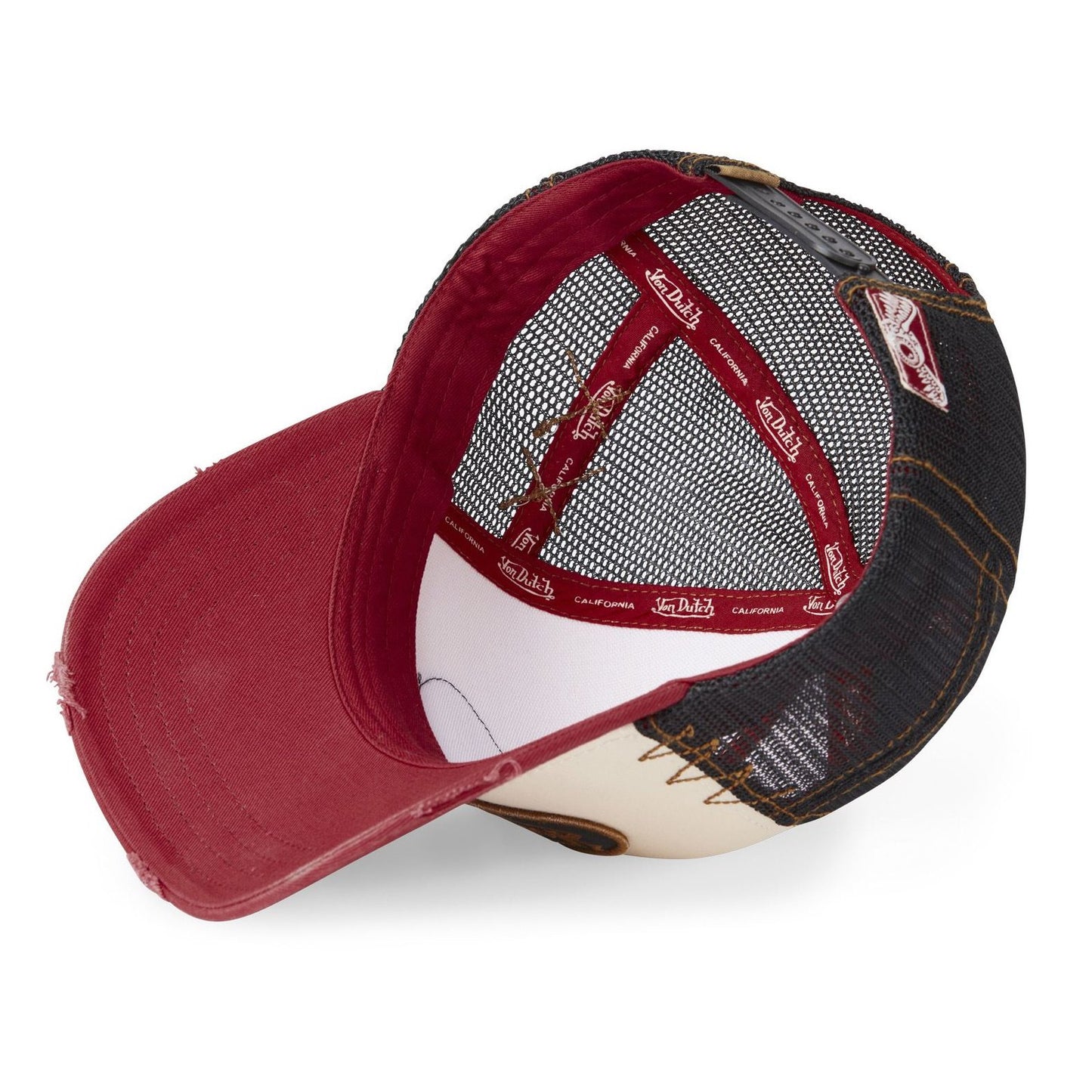 Von Dutch CT GRRE Red Beige Trucker