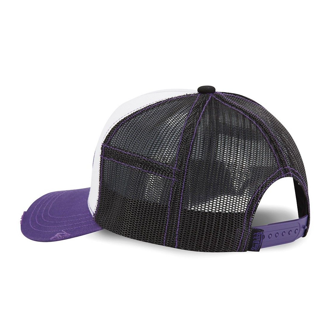 Von Dutch Purple Distressed Summer Trucker
