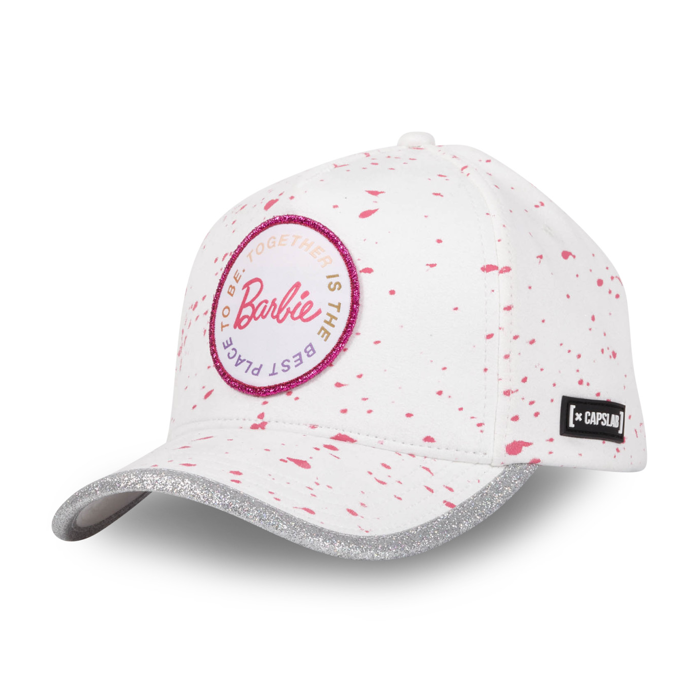 CAPSLAB Barbie White Suede