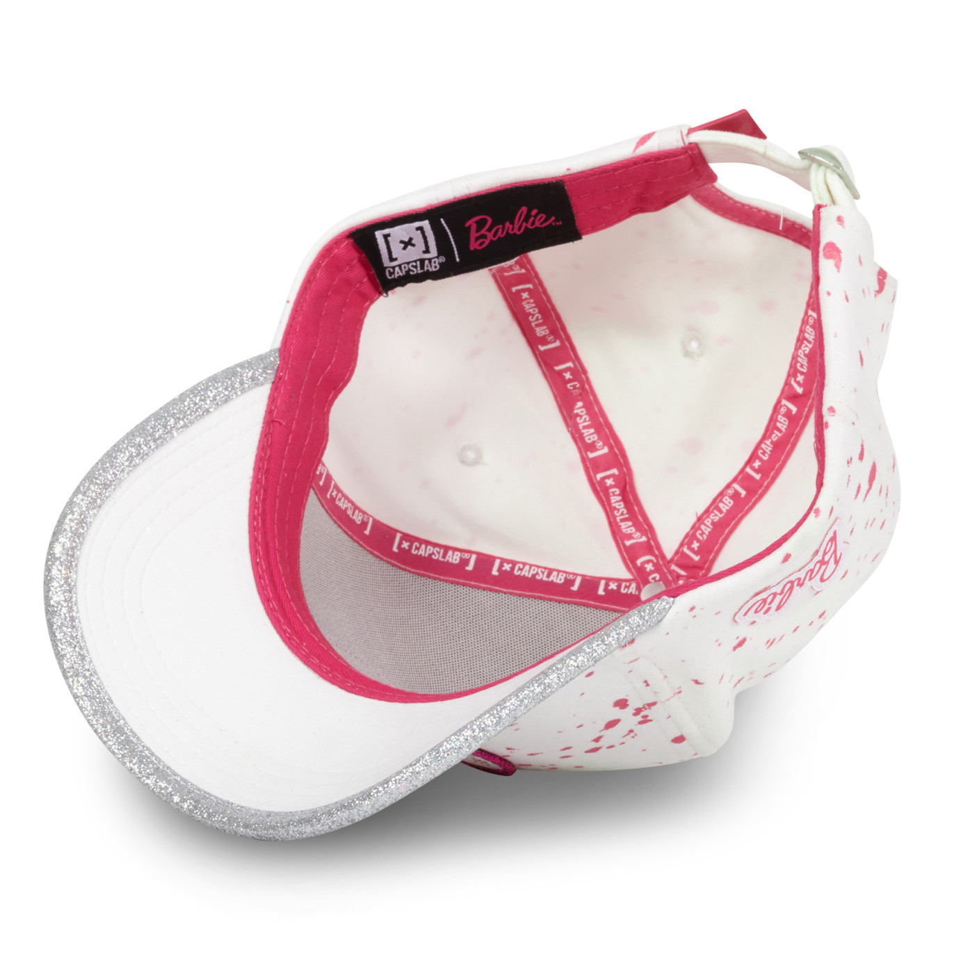 CAPSLAB Barbie White Suede