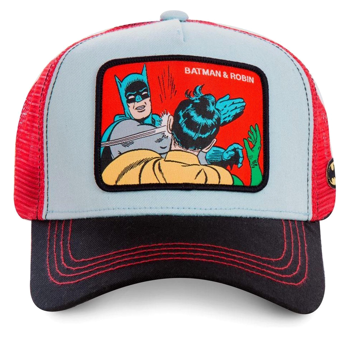 CAPSLAB DC Comics Batman & Robin Slap Blue Red