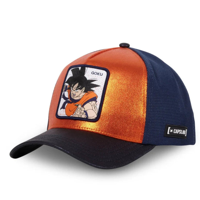 CAPSLAB Dragon Ball Goku Orange Navy