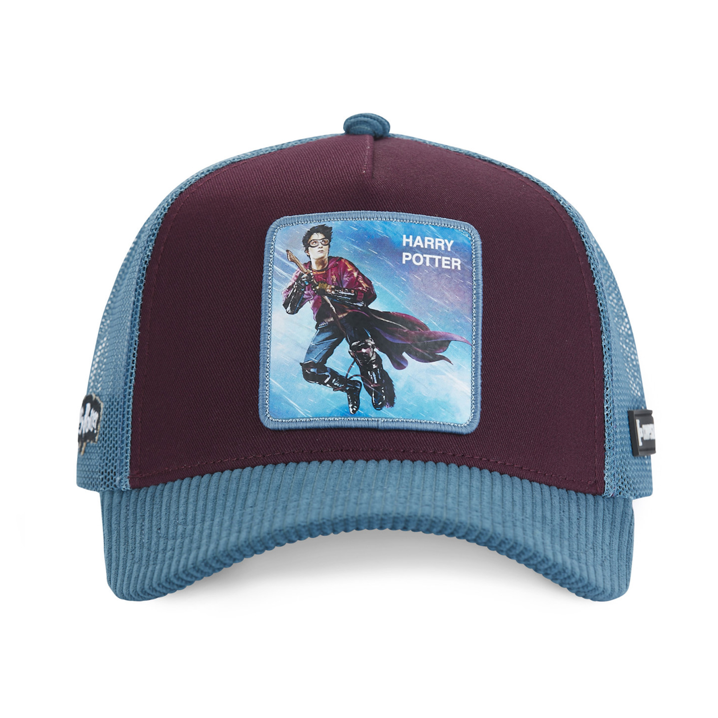 CAPSLAB Harry Potter Snapback Blue Cotton and Velvet
