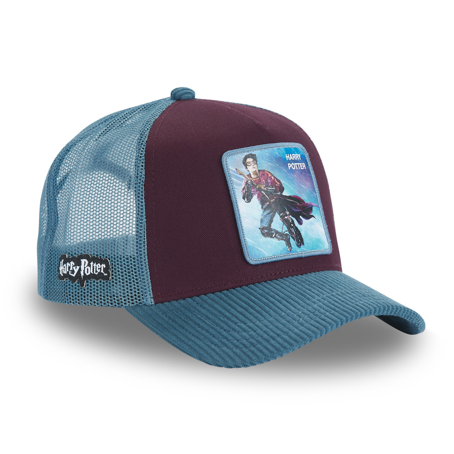 CAPSLAB Harry Potter Snapback Blue Cotton and Velvet