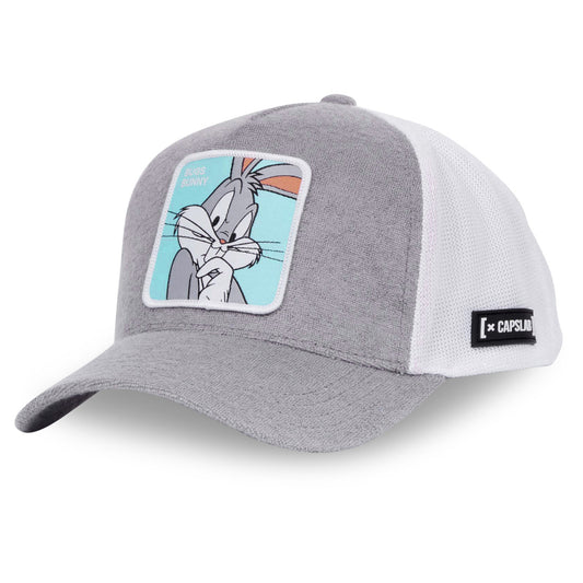 CAPSLAB Looney Tunes Bugs Bunny Fur Grey White