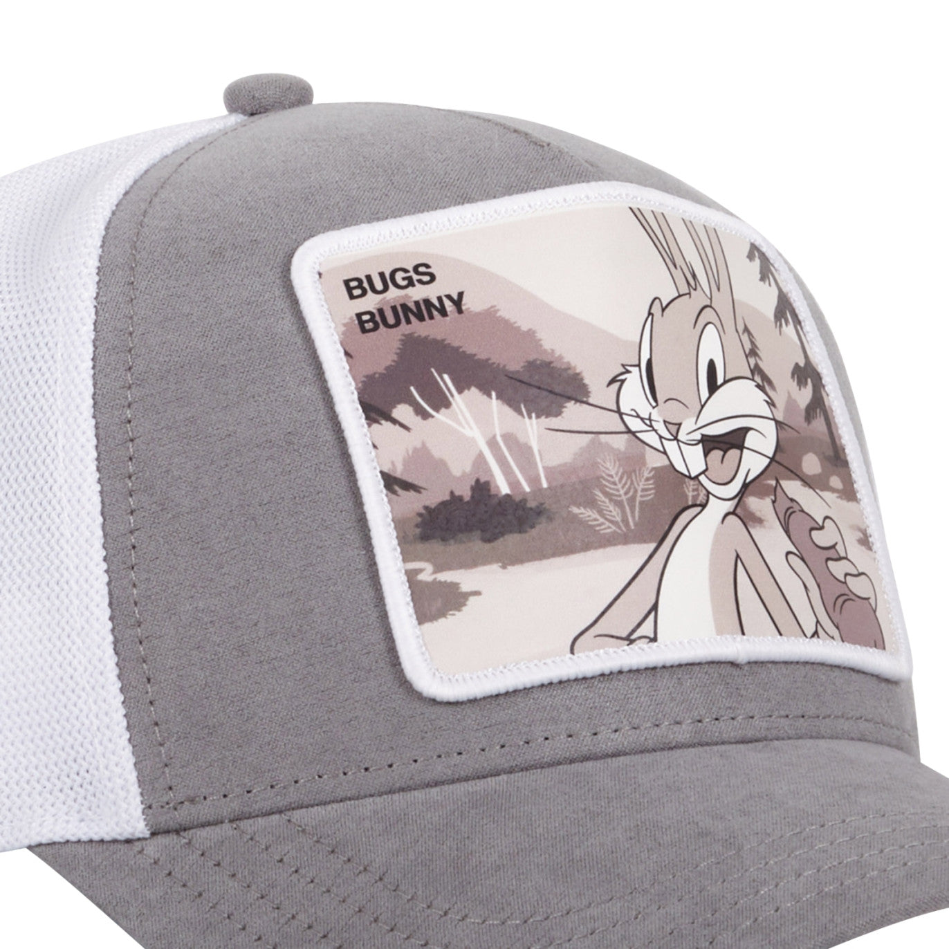CAPSLAB Looney Tunes Bugs Bunny Suede Grey