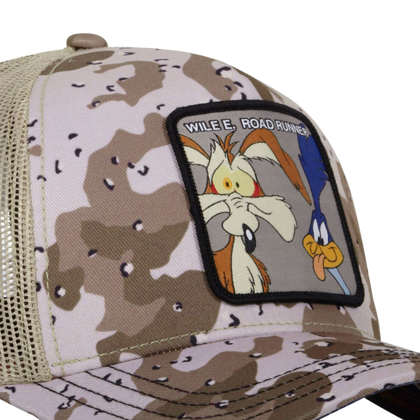 CAPSLAB Looney Tunes Coyote, Bip Bip Beige Camouflage