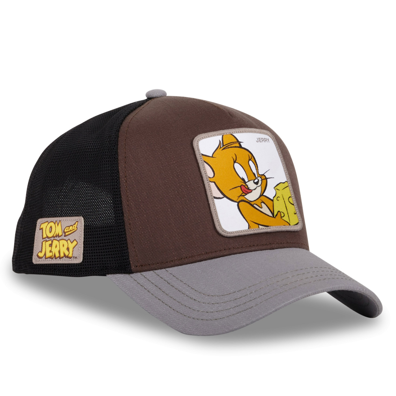 CAPSLAB Tom & Jerry Jerry Cheese Brown Grey