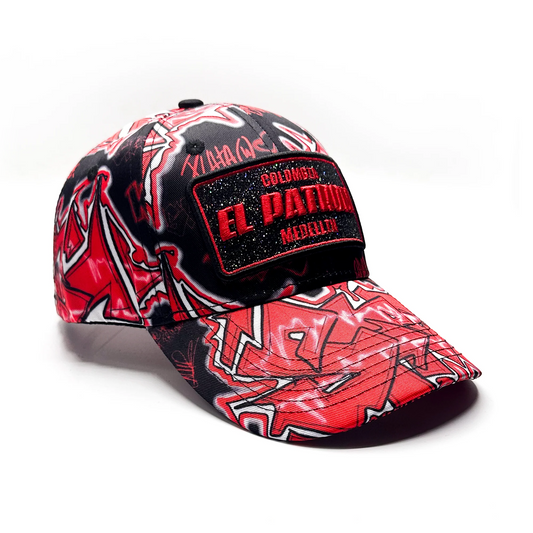 SK.R EL PATRON BLACK RED BIGRAPH