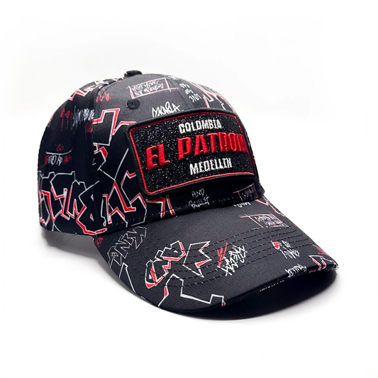 SK.R EL PATRON BLACK RED BLLS