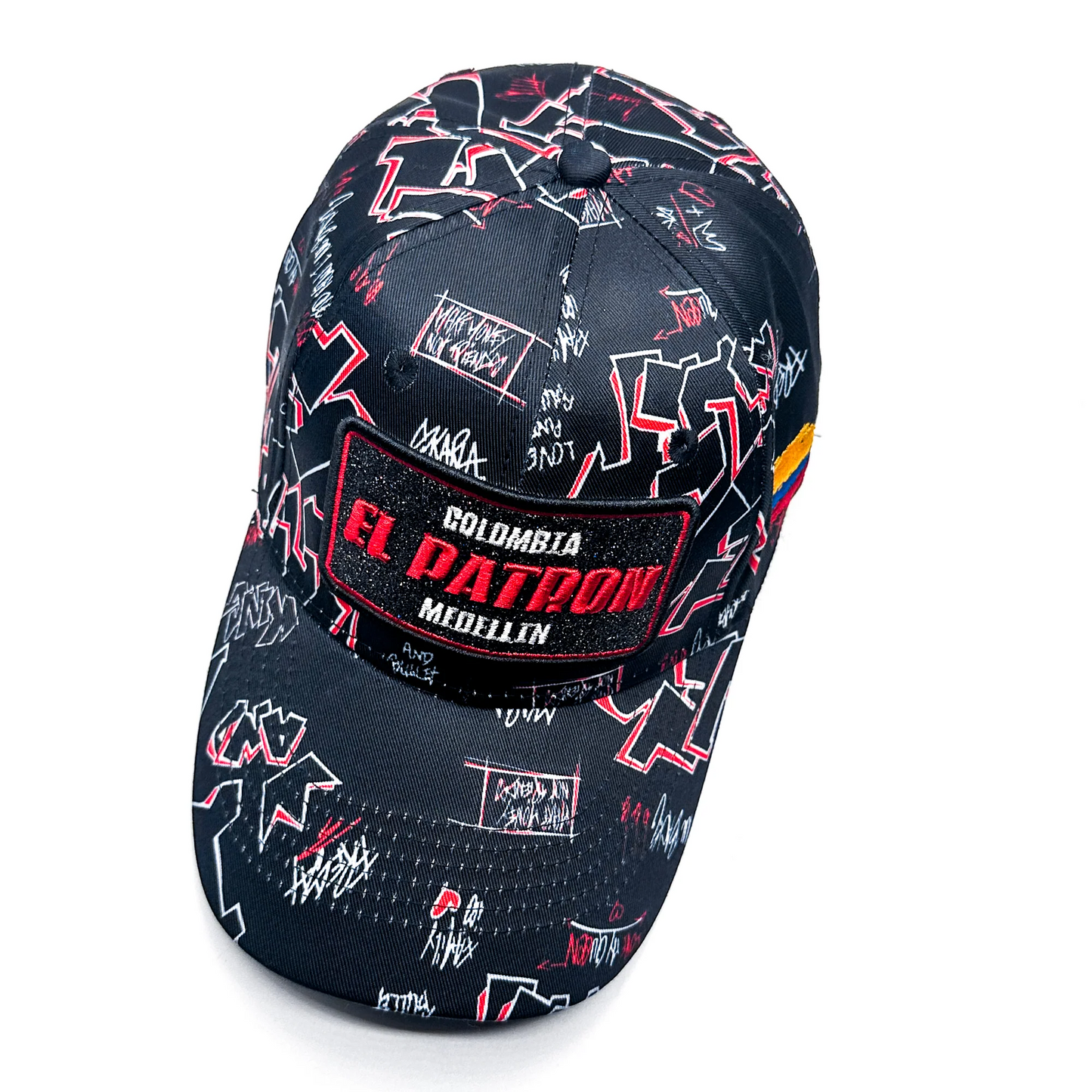 SK.R EL PATRON BLACK RED BLLS