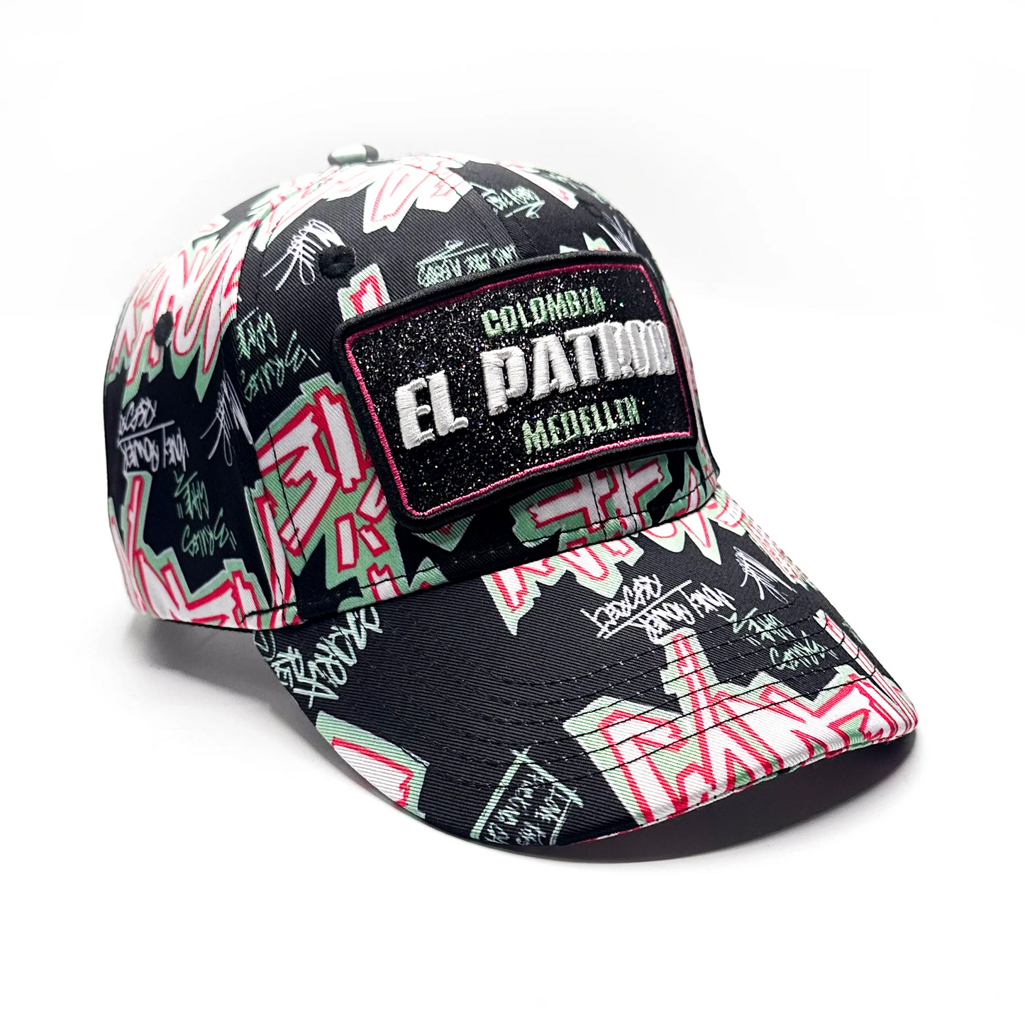 SK.R EL PATRON STAY TRUE BLACK PINKSTACHE