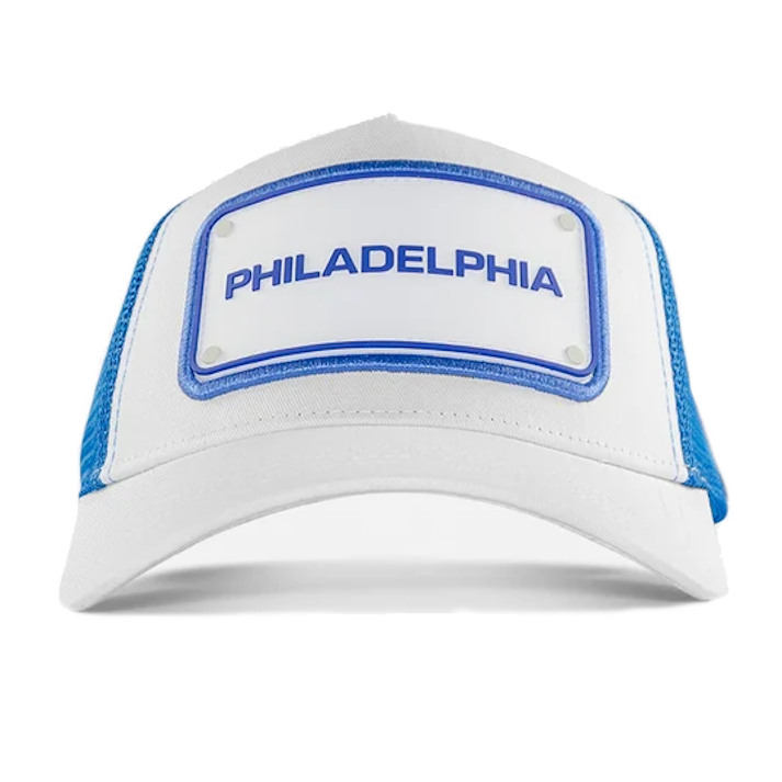 John Hatter & Co. - RUBBER - PHILADELPHIA CITY - WHITE BLUE