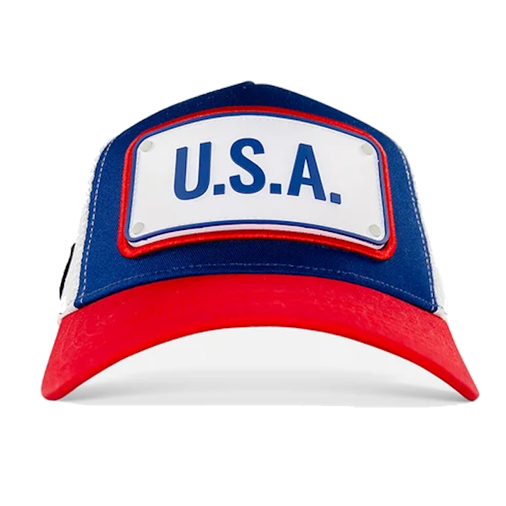 John Hatter & Co. - RUBBER - U.S.A - BLUE WHITE RED
