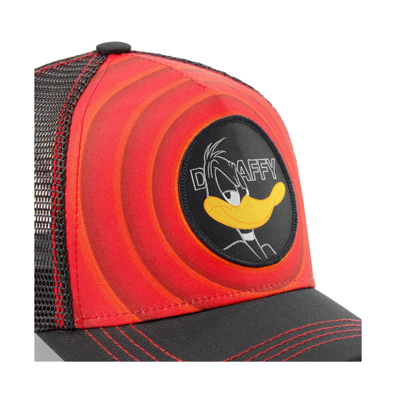 CAPSLAB Looney Tunes Daffy Duck Spiral Red