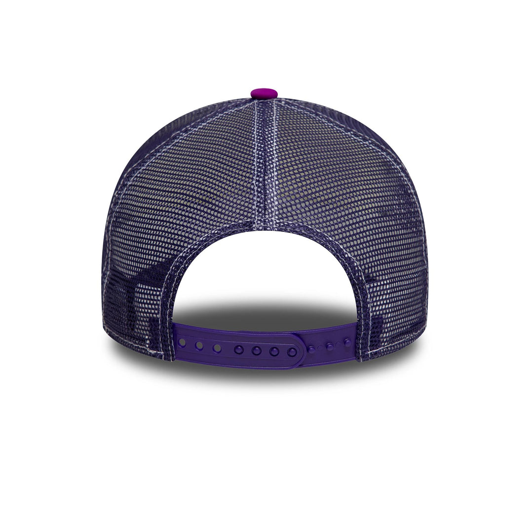 New Era Graphic Purple 9FORTY A-Frame Trucker