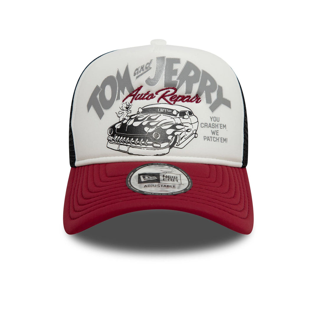 New Era Tom & Jerry White 9FORTY A-Frame