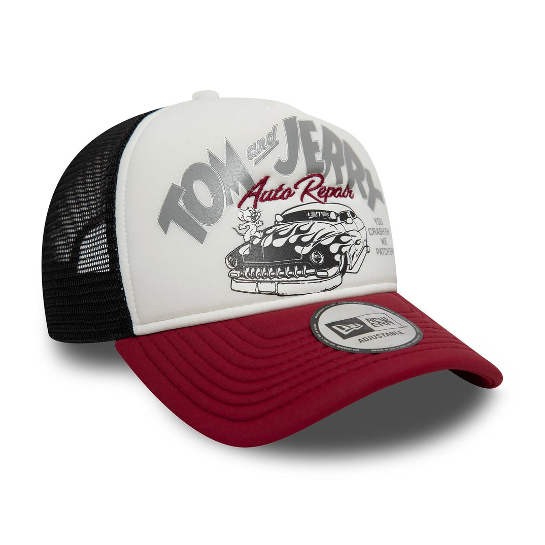New Era Tom & Jerry White 9FORTY A-Frame