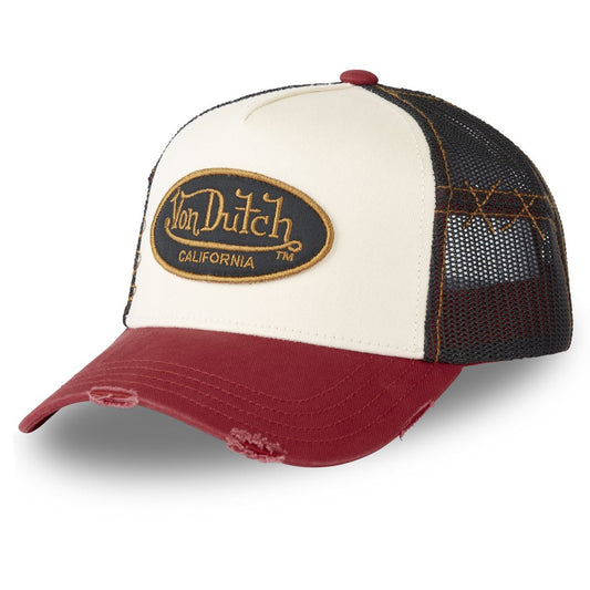 Von Dutch CT GRRE Red Beige Trucker