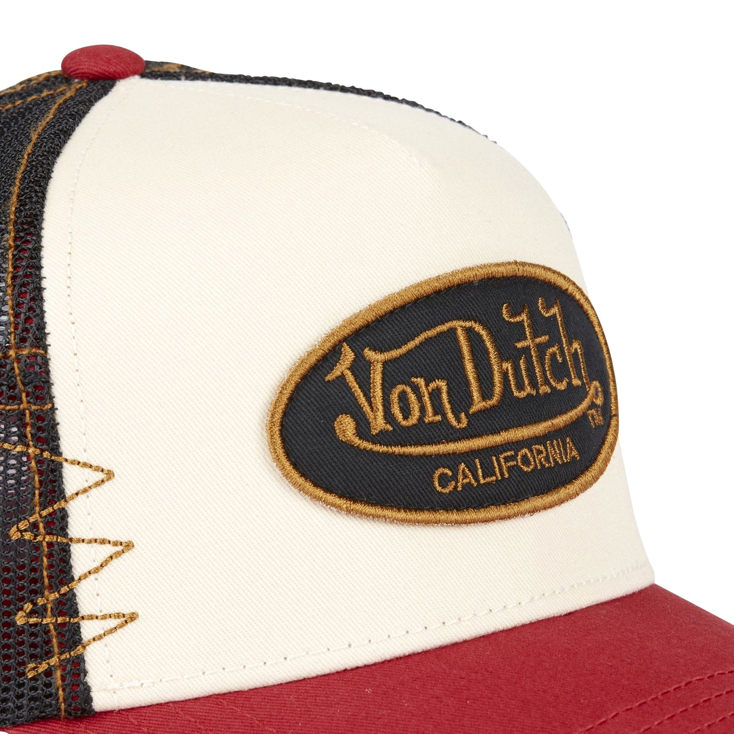 Von Dutch CT GRRE Red Beige Trucker