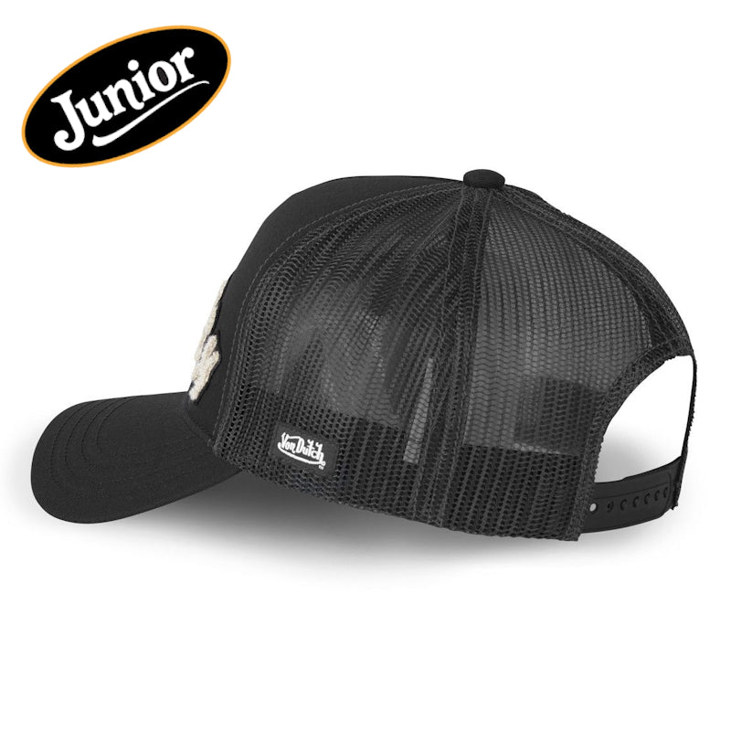 Von Dutch Junior Script Black Trucker