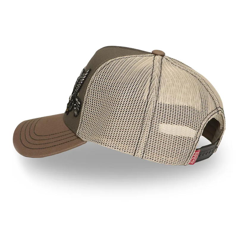 Von Dutch Skull Patches12 Brown Beige Trucker