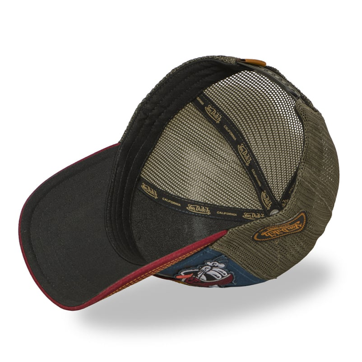 Von Dutch Cat Racer Parches20 Navy Bordeaux Trucker
