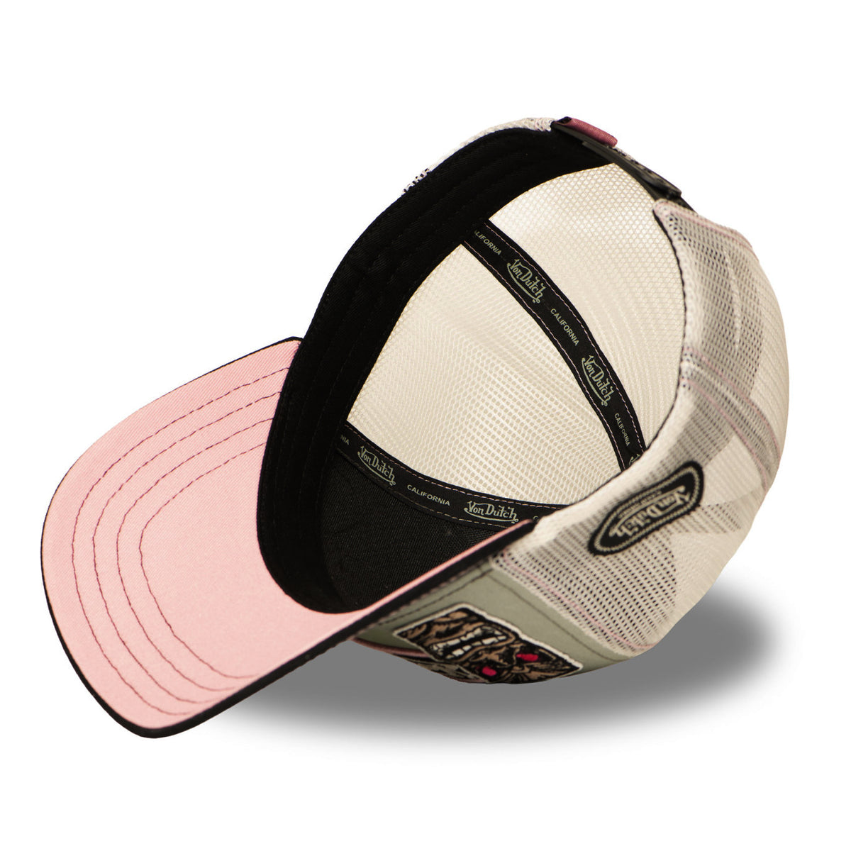 Von Dutch Patches13 Maui Totem Grey Green Pastel Trucker