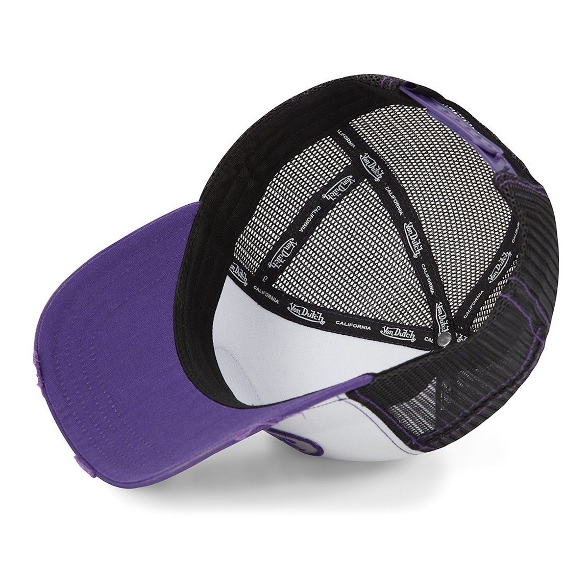 Von Dutch Purple Distressed Summer Trucker