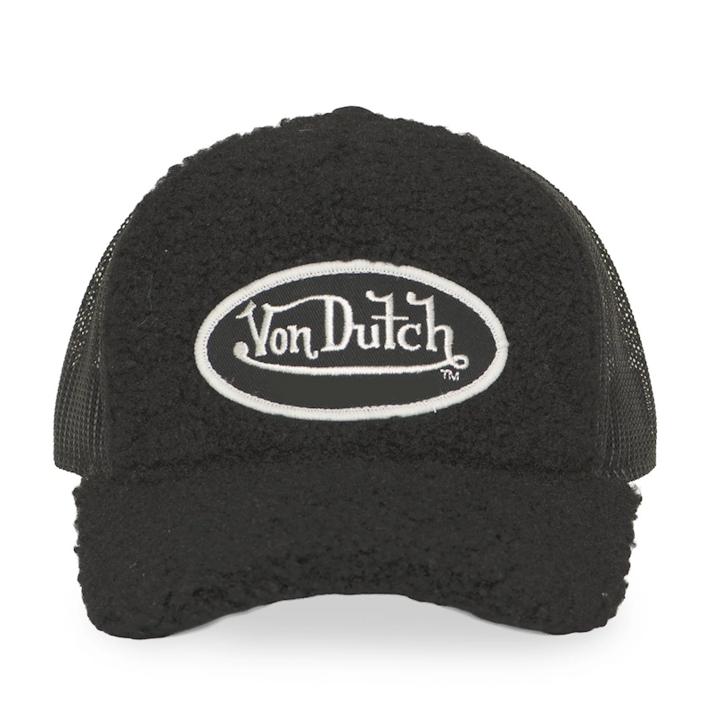 Von Dutch Women Sherpa Black Strapback