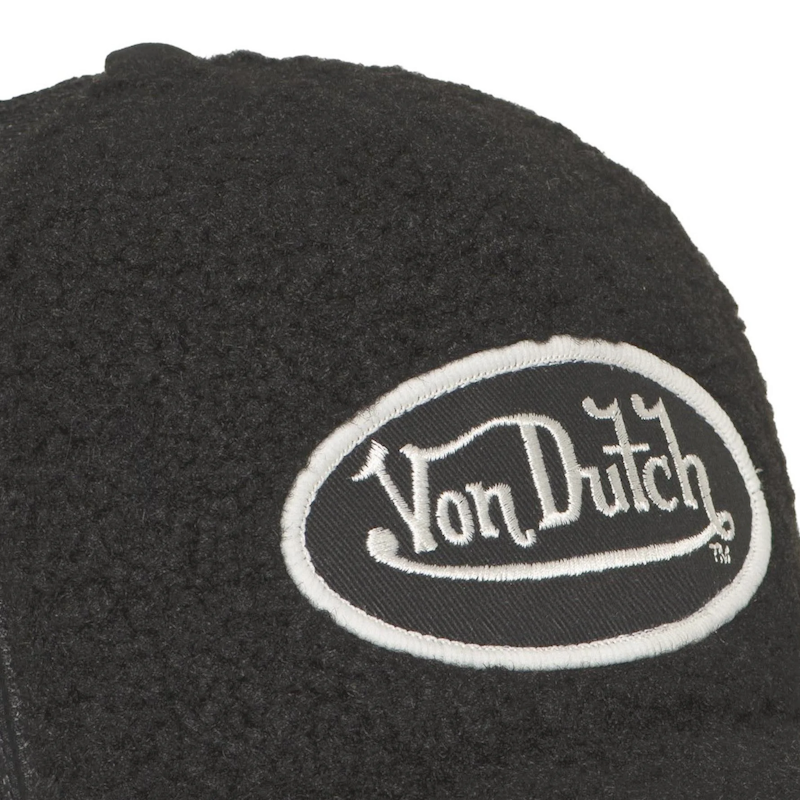 Von Dutch Women Sherpa Black Strapback