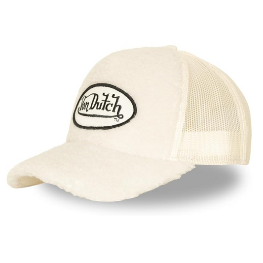 Von Dutch Women Sherpa Cream Strapback