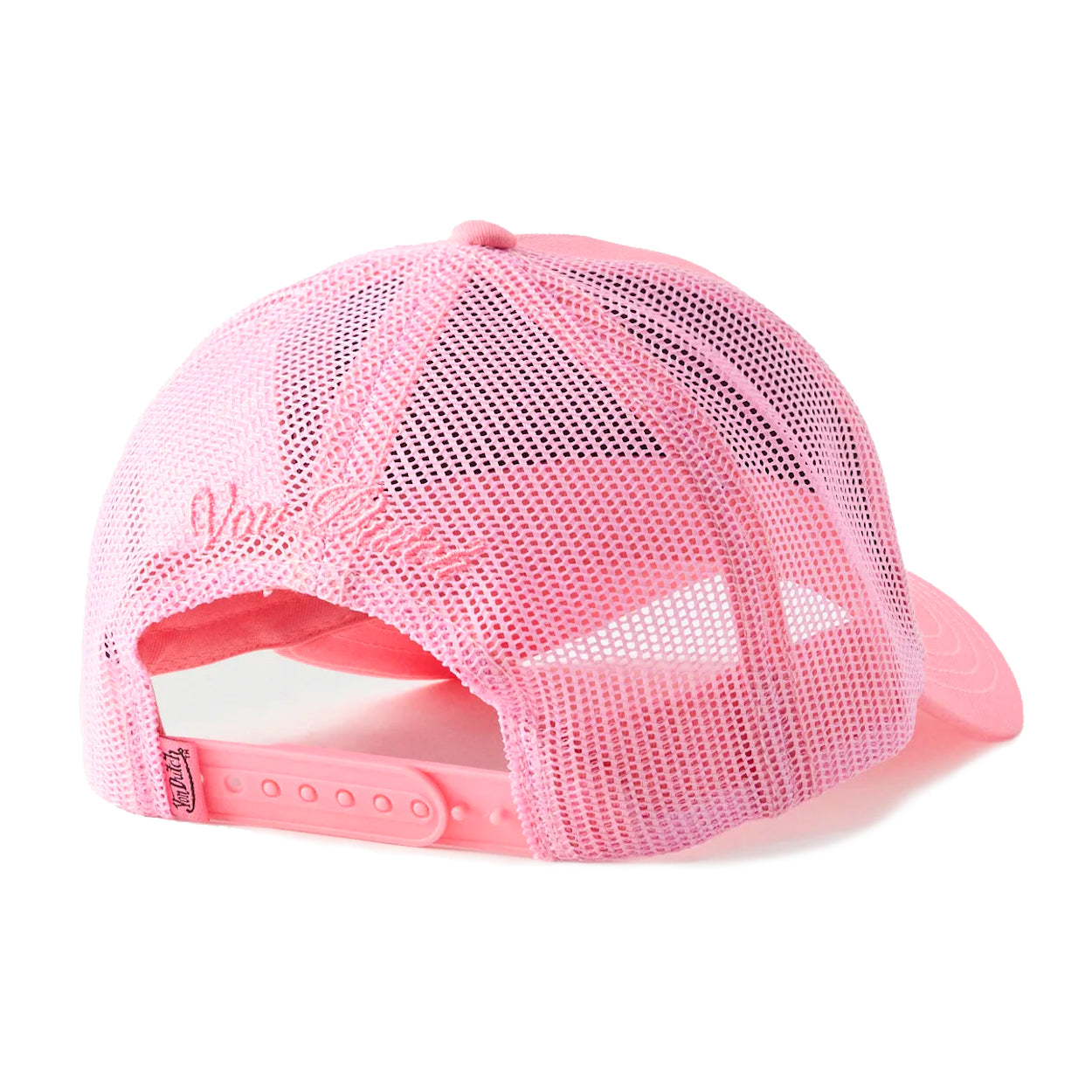 Von Dutch Pink Embroidery Logo Trucker