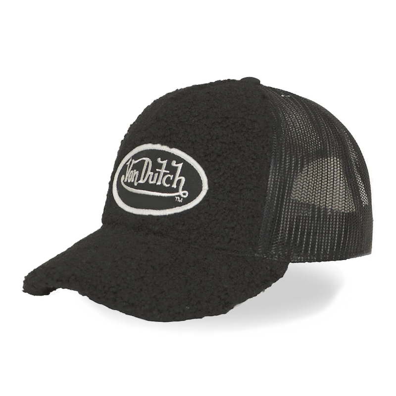 Von Dutch Women Sherpa Black Strapback