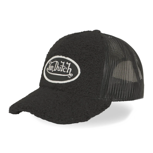 Von Dutch Women Sherpa Black Strapback