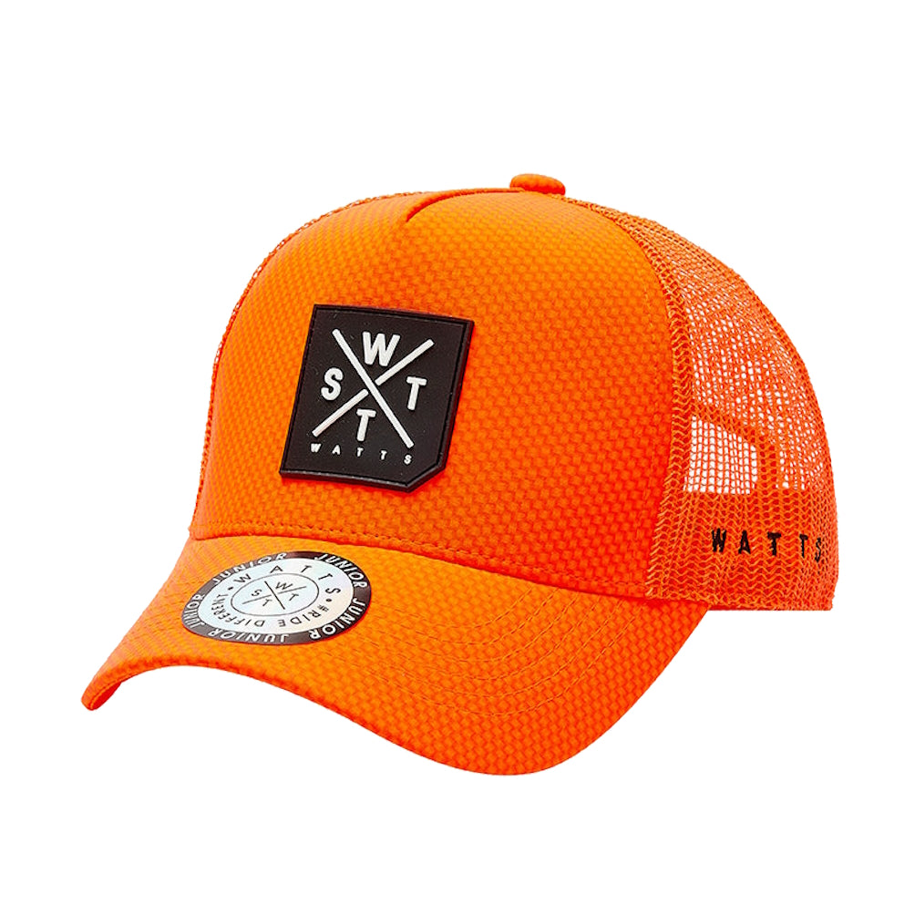 WATTS SEATTLE - JUNIOR CAP - CARBON FLUO ORANGE