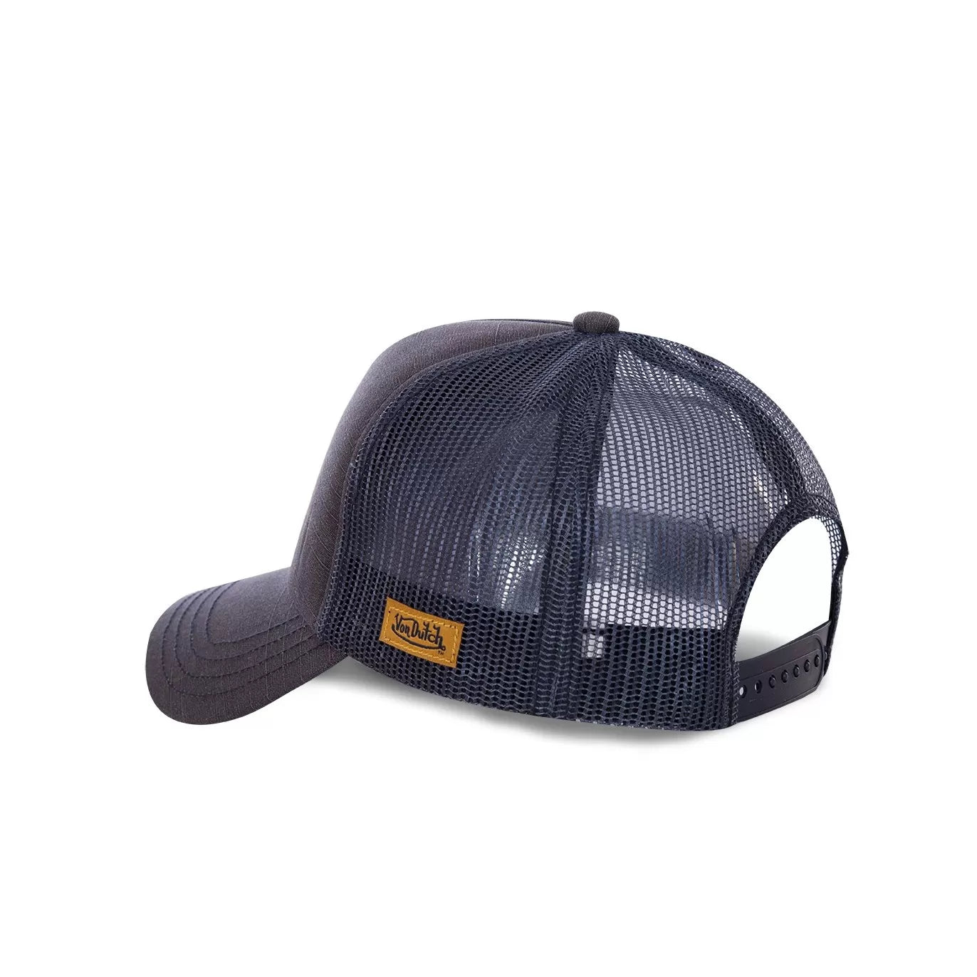 Von Dutch CREW10 Grey and Blue Trucker Hat