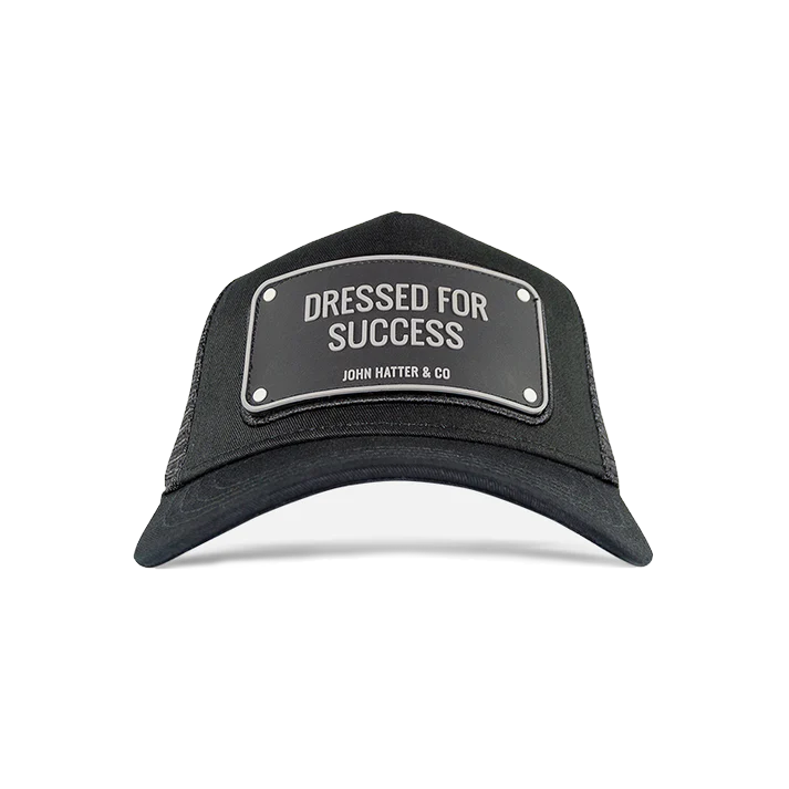 John Hatter & CO - RUBBER - DRESSED FOR SUCCESS - BLACK