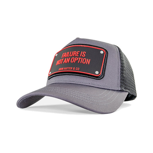 John Hatter & CO - RUBBER - FAILURE IS NOT AN OPTION - GREY BLACK