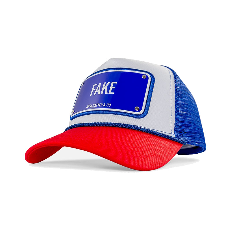 John Hatter & CO - ALUMINUM - FAKE - WHITE RED BLUE