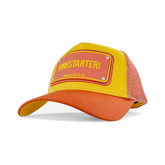 John Hatter & CO - RUBBER - FIRE STARTER! - ORANGE YELLOW
