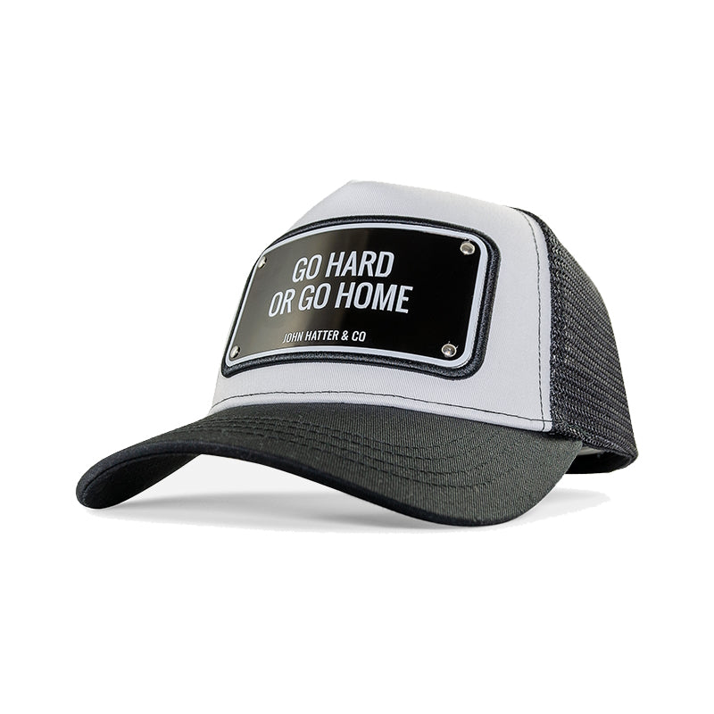 John Hatter & CO - ALUMINUM - GO HARD OR GO HOME - BLACK