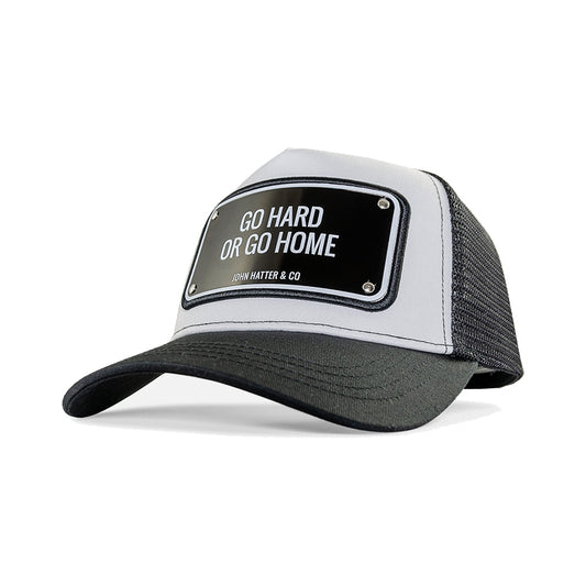 John Hatter & CO - ALUMINUM - GO HARD OR GO HOME - BLACK