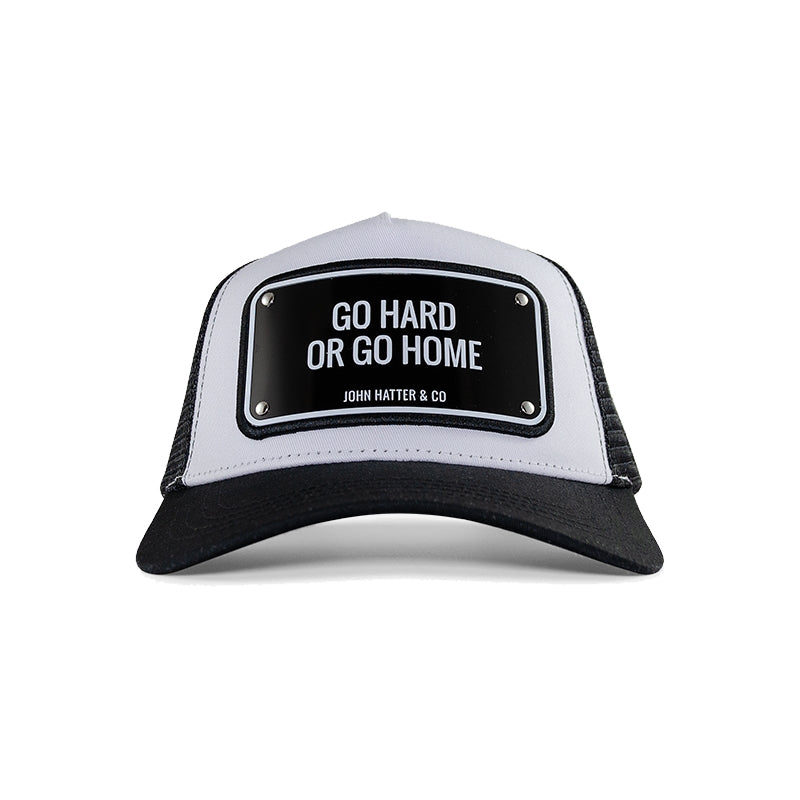 John Hatter & CO - ALUMINUM - GO HARD OR GO HOME - BLACK