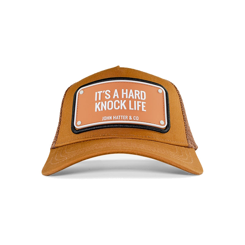 John Hatter & CO - RUBBER - IT´S A HARD KNOCK LIFE - BROWN