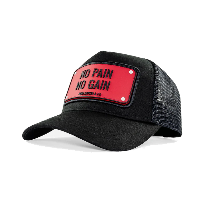 John Hatter & CO - RUBBER - NO PAIN NO GAIN - BLACK RED