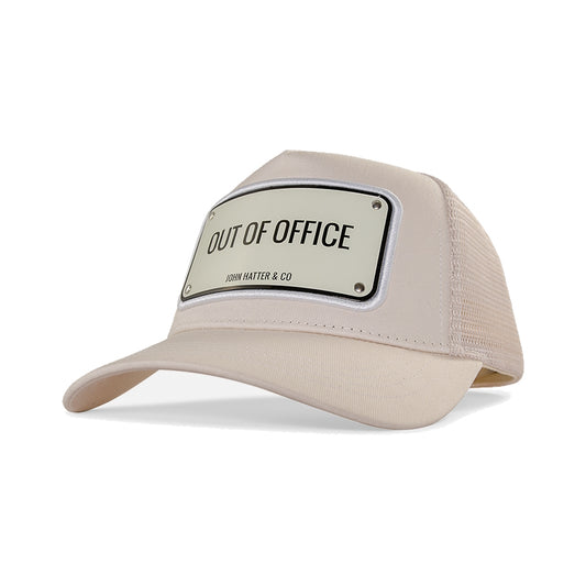 John Hatter & CO - ALUMINUM - OUT OF OFFICE - OFF WHITE