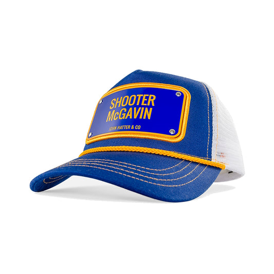 John Hatter & CO - ALUMINUM - SHOOTER McGAVIN - BLUE WHITE