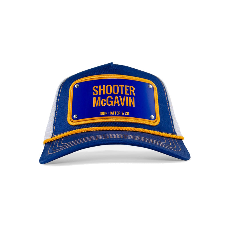 John Hatter & CO - ALUMINUM - SHOOTER McGAVIN - BLUE WHITE